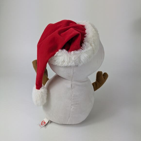 TY Beanie Boos Scoop Snowman Plush Christmas Stuffed Animal Toy With Tags Winter - Picture 3 of 12